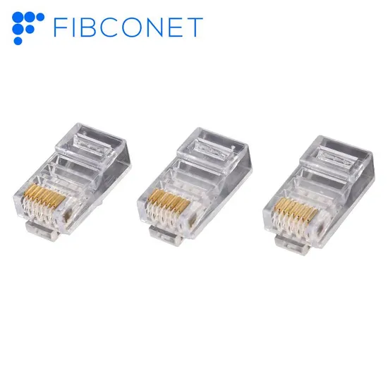 RJ45 UTP CAT6A Connector Toolless CAT6A Modular Connectors Plug