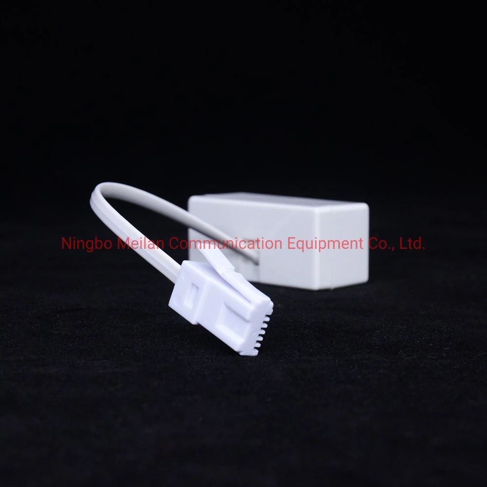 Male to Two Female UK Telephone Modular Plug Bt Connector