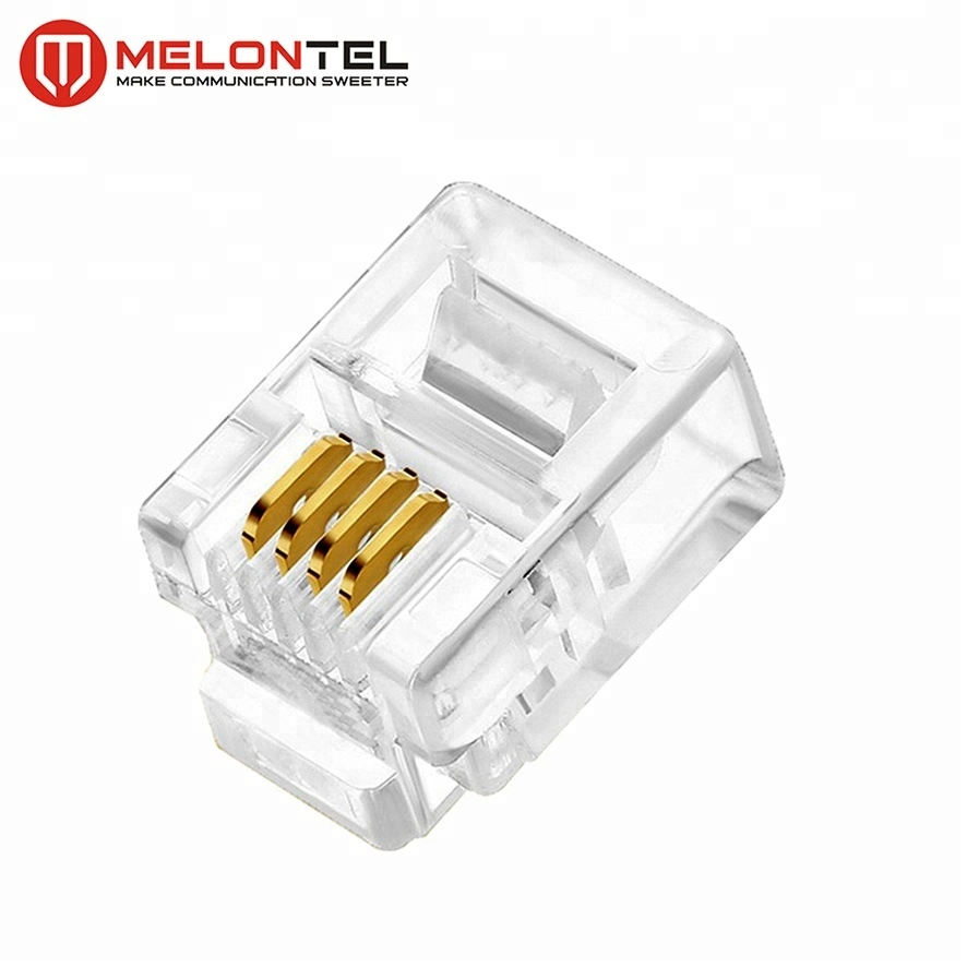 Rj11 Cat. 3 6p4c 6p2c 4p4c Telephone Modular Plug