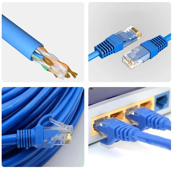 RJ45 Network Cables Pure Copper/CCA FTP CAT6 Patch Cord