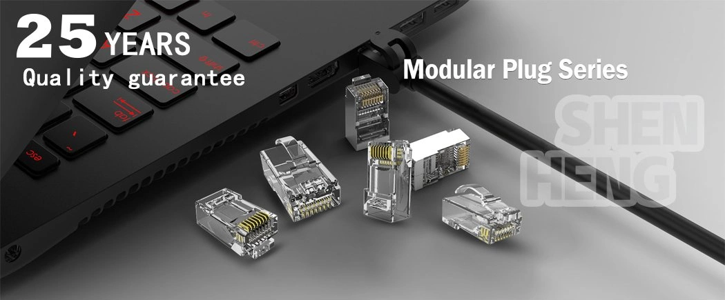 Unshielded /UTP Cat. 6 RJ45 Connector Modular Plug