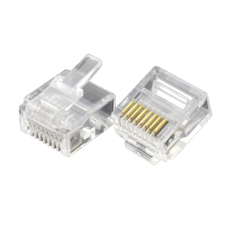 RJ45 Cat5e 8p8c Short Body UTP Network Modular Connector Modular Plug