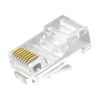 원형 케이블용 CAT.5E RJ45 8P8C 모듈식 플러그 비차폐(UTP) 네트워크 커넥터