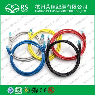 Cat5e UTP RJ45 AWG26 LSZH 네트워크 패치 케이블