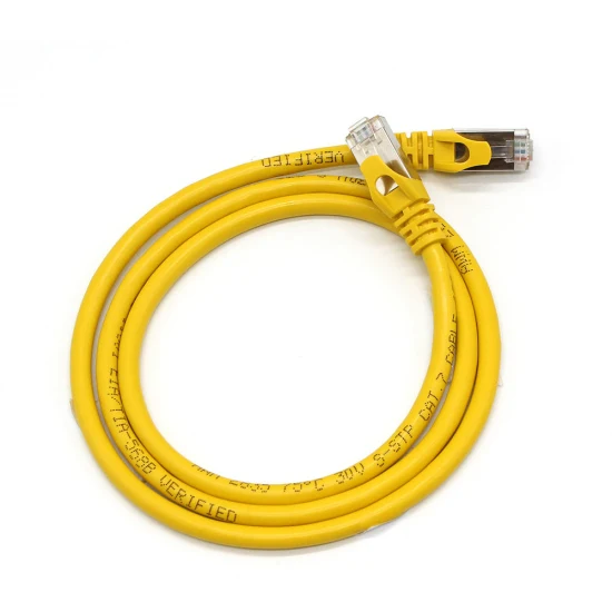 Blauer Stecker CAT6A Cat7 Cat8 26AWG PVC SFTP 0,5m/1m/2m/3m, 5m, 10m, 15m 패치 케이블