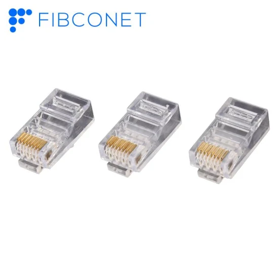 RJ45 8p8c 4p4c 6p6c 전송 커넥터 CAT6 모듈형 커넥터