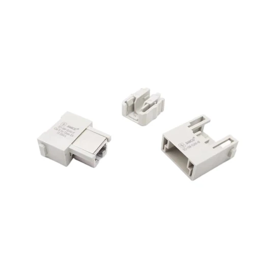 09454001520 RJ45 Apt/2 Gl CAT6A 플러그 8p Han-Modular 견고한 커넥터용