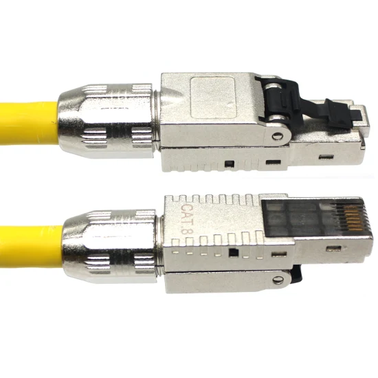 8p8c 액세서리 네트워크 커넥터 Cat5 CAT6 UTP/FTP RJ45 모듈형 플러그