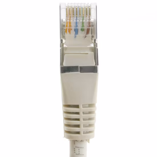 데이터 통신용 FTP Cat6a RJ45 네트워크 패치 케이블 10Gbit/s 20m