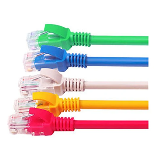 고품질 ETL/Delta 인증 Cat8 패치 케이블 24AWG, 4쌍 24AWG Cat5e UTP 패치 케이블