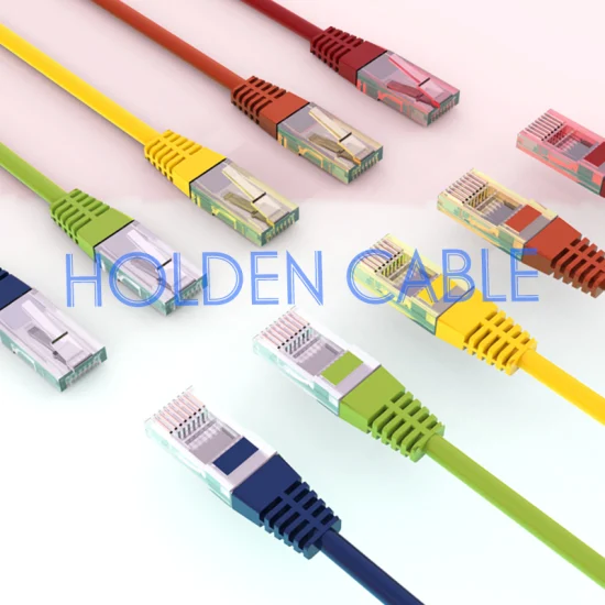 PVC LSZH 1m 3m 5m 10m RJ45 CAT6A CAT6 Cat7 패치 케이블