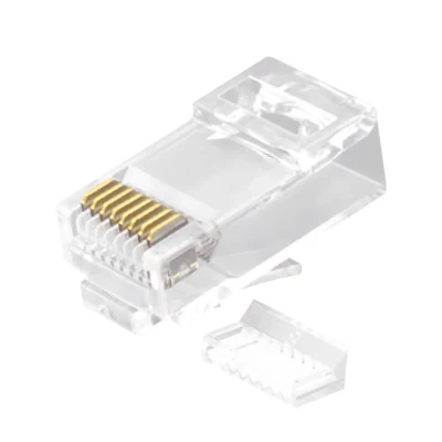 CAT.6 RJ45 8P8C 모듈식 플러그 비차폐(UTP) 네트워크 커넥터 2피스 키트