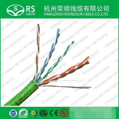 고품질 24AWG Cat5e CAT6 Cat7 UTP/FTP/SFTP PVC LSZH 네트워크 LAN 케이블