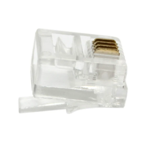 RJ45 이더넷 소켓, CAT6 플러그, 비차폐 8p8c 인터넷 Cat 6 모듈형 플러그