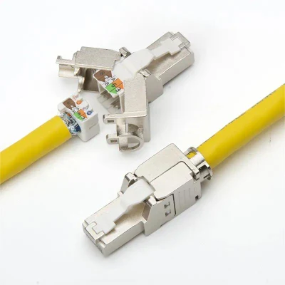  RJ45 커넥터 카탈로그 번호  6A FTP 도구가 필요 없는 모듈형 플러그 8p8c